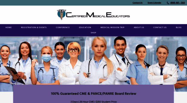 certifiedmedicaleducators.com