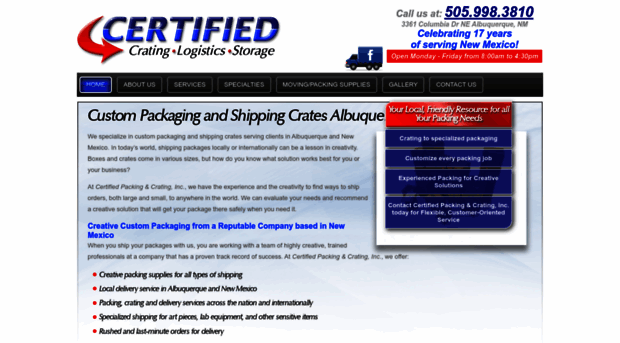 certifiedpacking.com