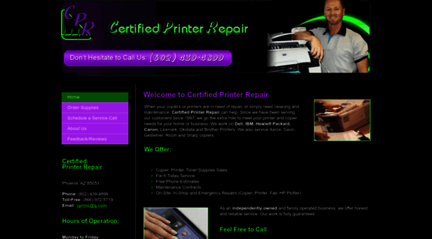 certifiedprinterrepair.net