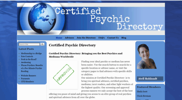 certifiedpsychicdirectory.com