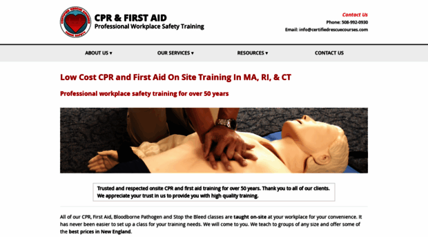 certifiedrescuecourses.com