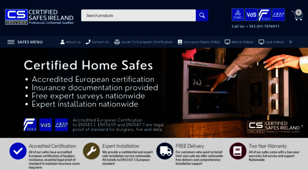 certifiedsafesireland.ie