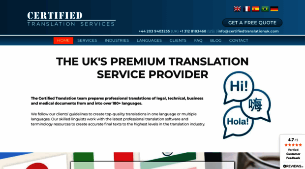 certifiedtranslationservices.co.uk