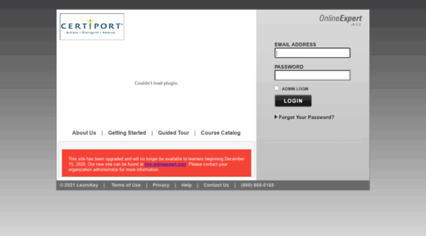 certiport.onlineexpert.com