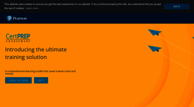 certprepcourseware.pearson.com