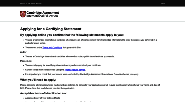 certstat.cie.org.uk