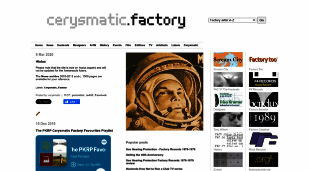 cerysmatic.factoryrecords.org