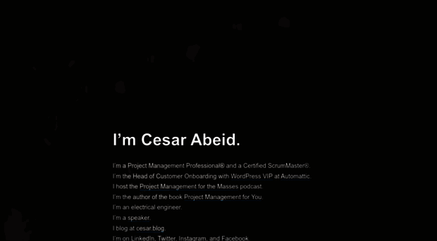 cesarabeid.com