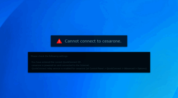 cesarone.quickconnect.to - Access via Synology - Cesarone Quickconnect