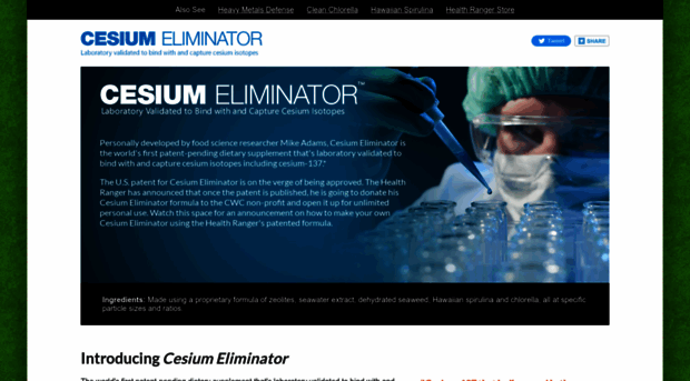 cesiumeliminator.com