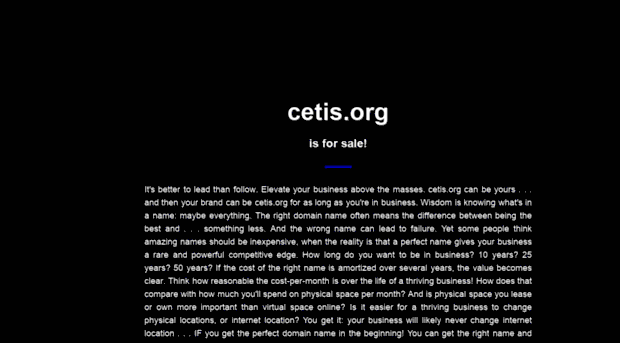 cetis.org