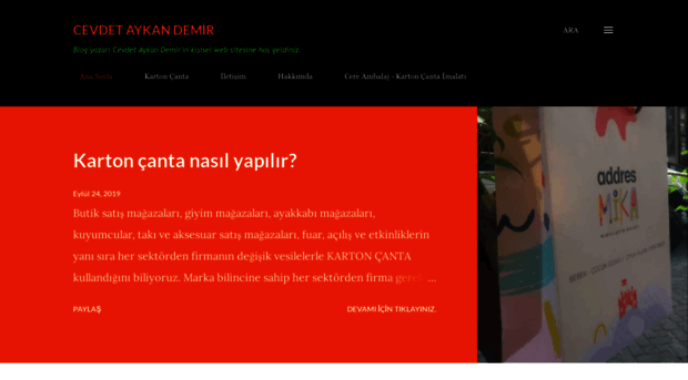 cevdetaykandemir.com