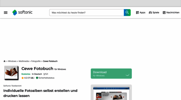 cewe-fotobuch.softonic.de