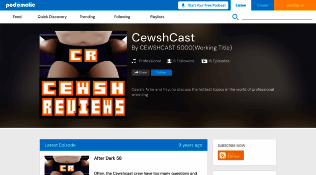 cewshcast.podomatic.com