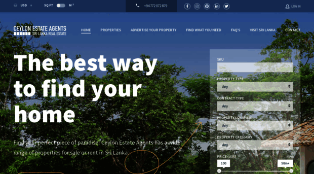 ceylonestateagents.com