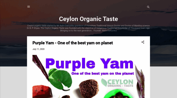 ceylonorganictaste.blogspot.com