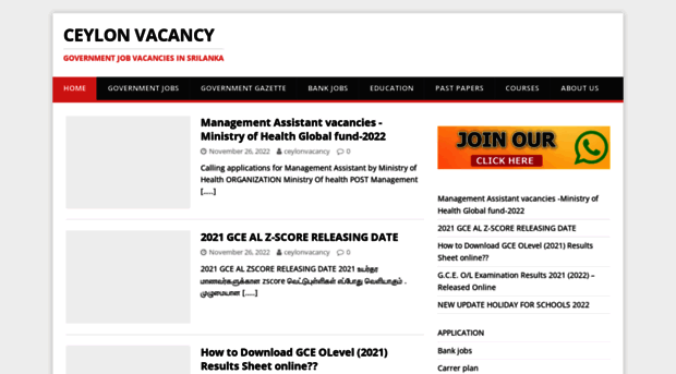 ceylonvacancy.com