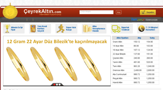 ceyrekaltin.com