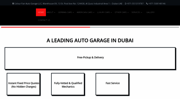 cfautogarage.com