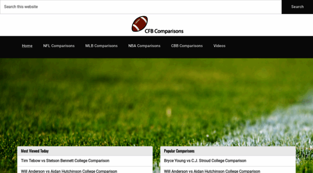 cfbcomparisons.com