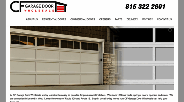 cfgaragedoorwholesale.com