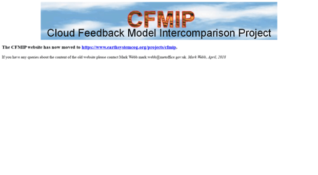 cfmip.metoffice.com