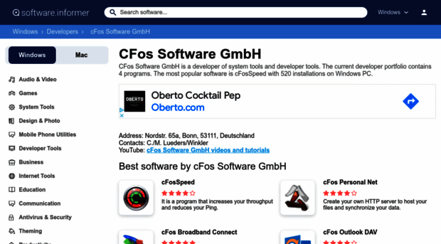 cfos-software-gmbh.software.informer.com