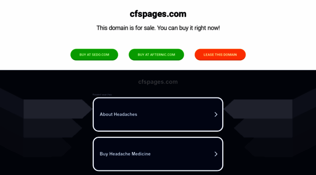 cfspages.com