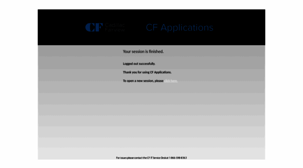cfsso.cadillacfairview.com
