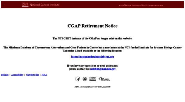 cgap.nci.nih.gov