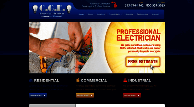 cgeelectricalservices.com