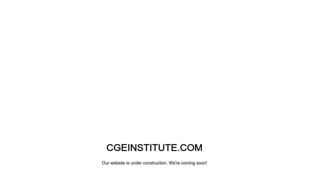 cgeinstitute.com
