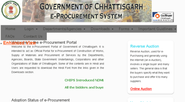 cgeprocurement.gov.in