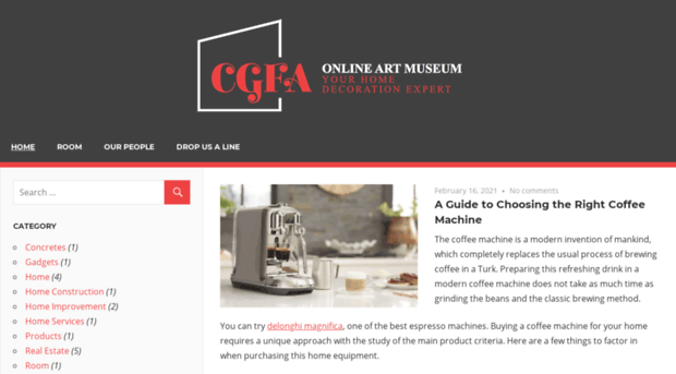 cgfaonlineartmuseum.com