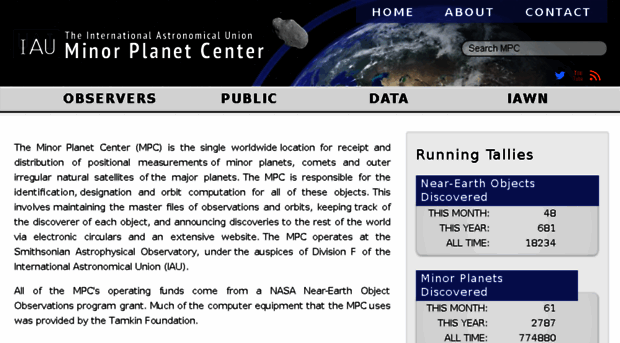 cgi.minorplanetcenter.net