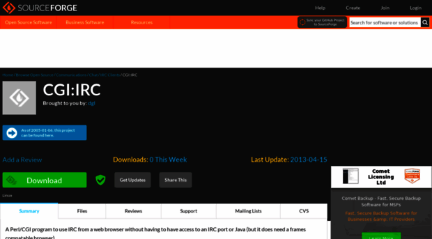 cgiirc.sourceforge.net