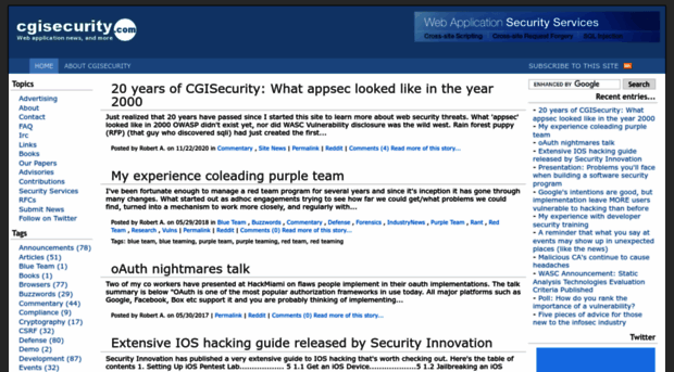 cgisecurity.org