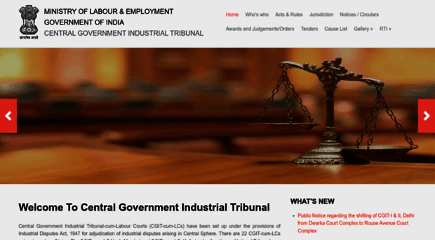 cgit.labour.gov.in - Home | Ministry of Labour & Em... - Cgit Labour