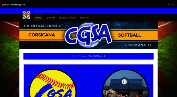 cgsasoftball.com