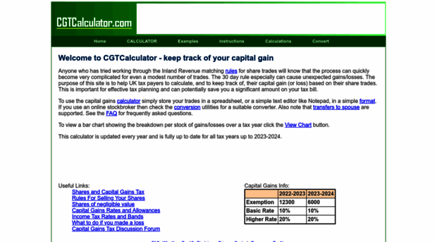 cgtcalculator.com
