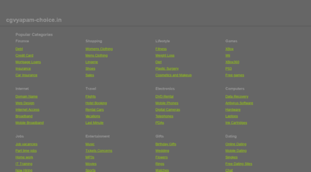 cgvyapam-choice.in