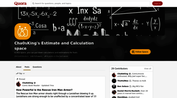 cha0skingsestimateandcalculationspace.quora.com