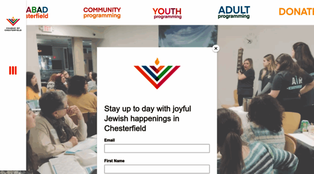 chabadofchesterfield.com