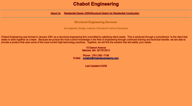 chabotengineering.com