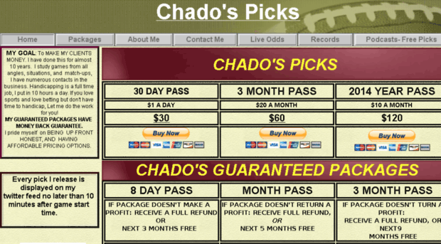 chadospicks.com