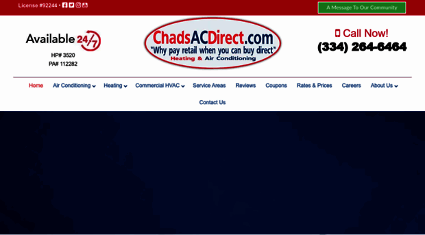 chadsacdirect.com