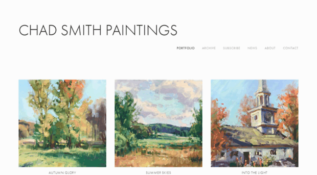 chadsmithpaintings.com