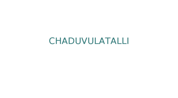 chaduvulatalli.jimdo.com