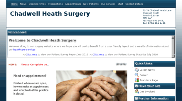 chadwellheathsurgery.nhs.uk