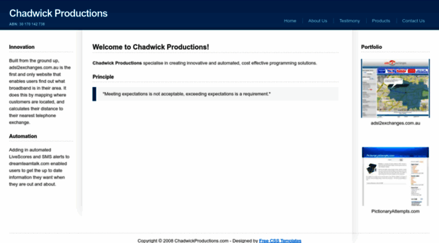 chadwickproductions.com.au